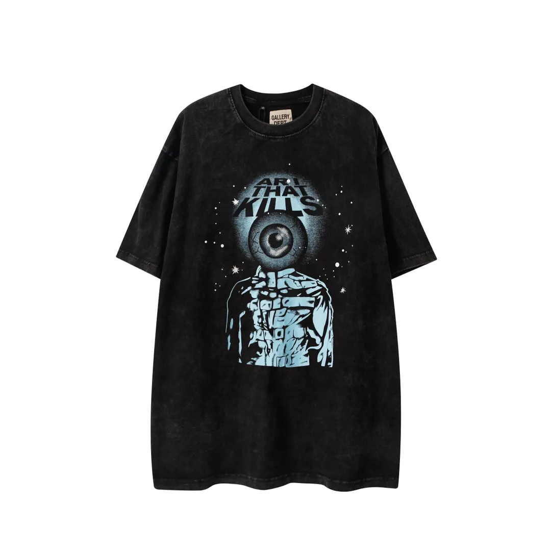 GALLERY. DEPT new short-sleeved T-shirt Style number: D2331 P116 Color: Black Size: S M L XL